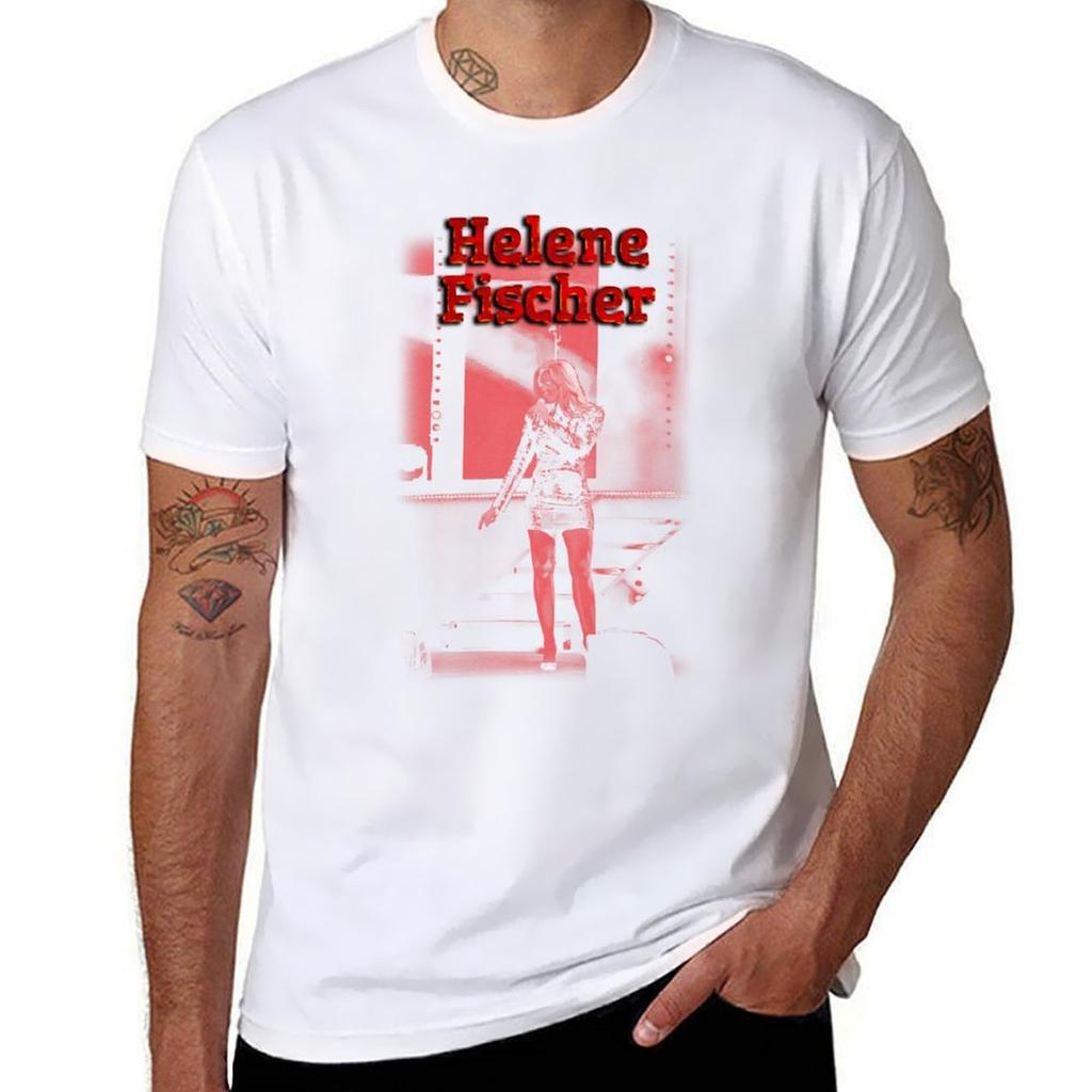 Helene Fischer Concert TShirt Lightweight Casual Summer TShirt