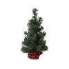 Plastic Small Christmas Tree Mini Artificial Xmas Pine Tree Christmas Tree Ornaments  New Year Gift