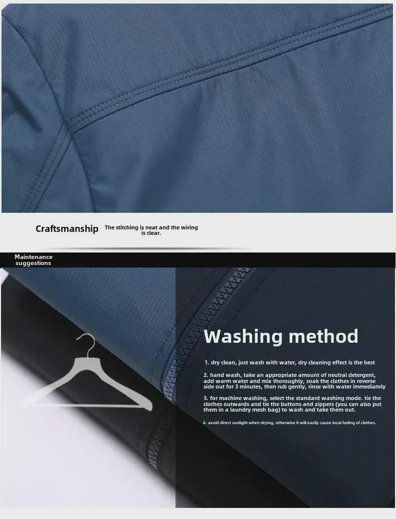 Herrenmode Freizeitjacke - Herbst/Winter Trendiges Allround-Oberteil