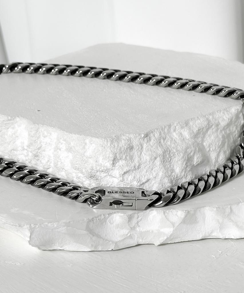 Blessed Bullet Ss-Reversible Classic Chain Necklace (Type A)