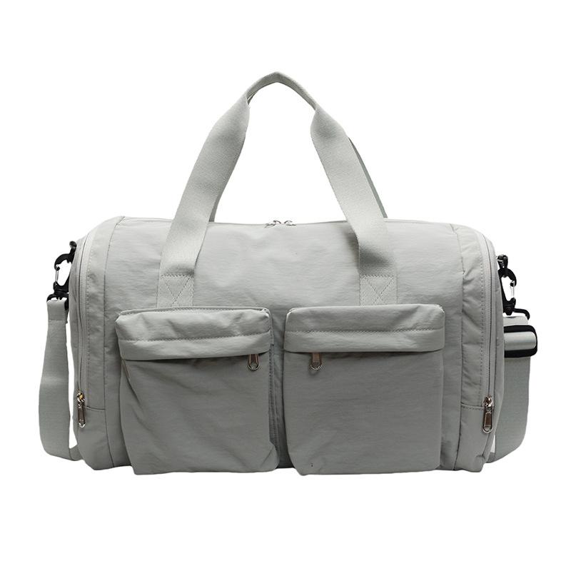 Short trip bag French designer fitness bag women's storage yoga sports bag portable light duffel bag