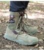 High-top Hunting Training Boots Men Desert Combat Boots Lace Up Winter Shoes Lightweight Sneaker Outdoor Hiking Shoes