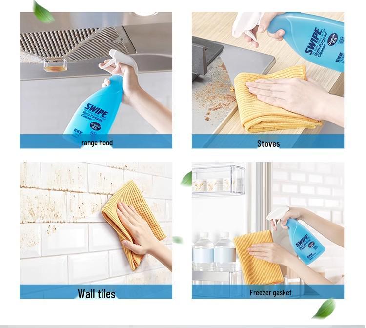 Blue Treasure Super Concentrated Cleaner for Range Hoods & Stoves - Oil Stain Remover & Sterilizer.