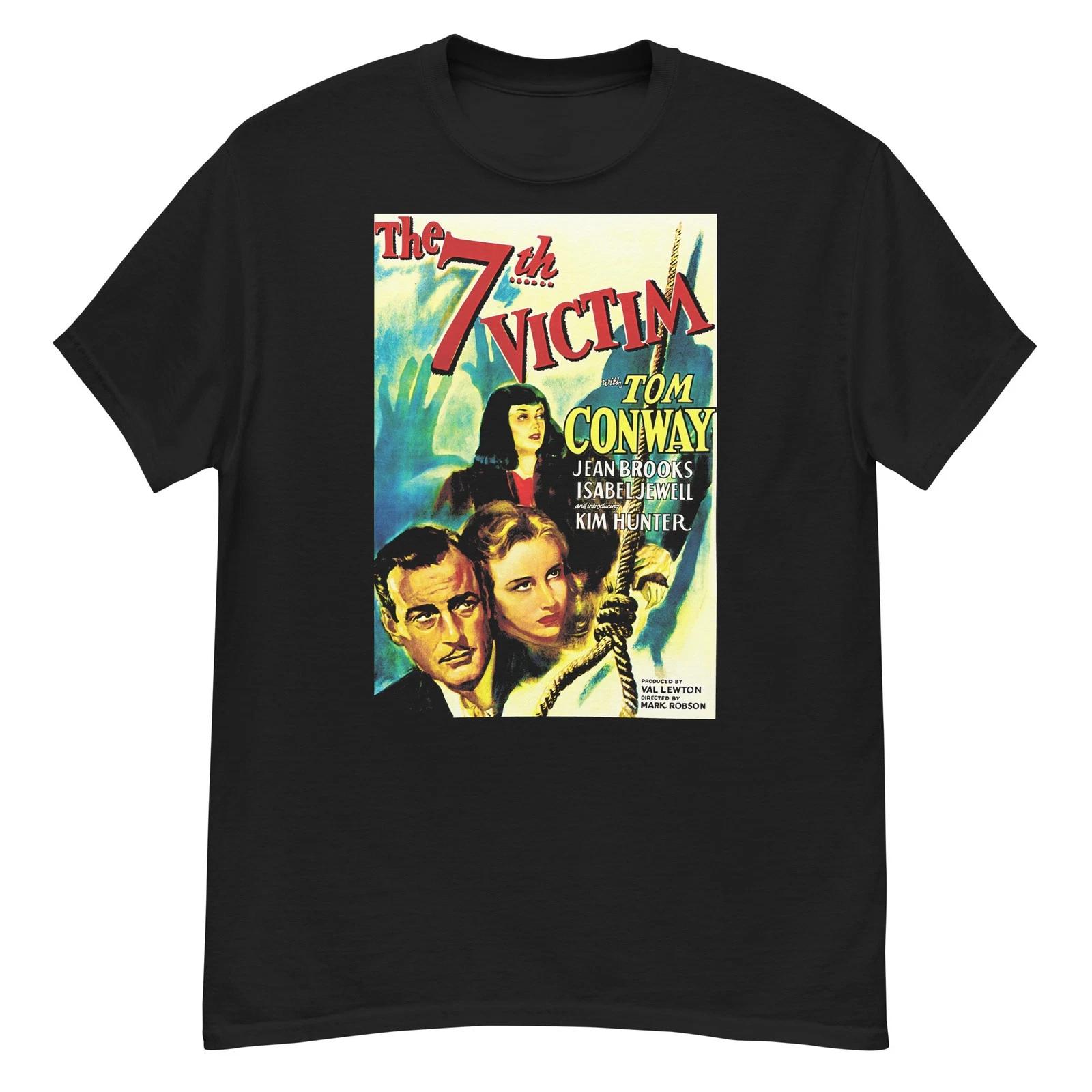 

The Seventh Victim cult horror film fan art t-shirt 4XL