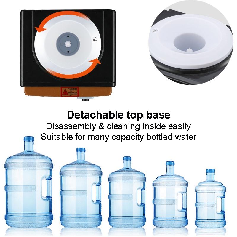 220V 500W Heiß-/Kaltwasserspender Mini Tischgerät Elektrisch Automatisch Trinkkühler Für Zuhause Büro Kaffee Tee Bar