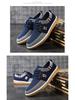 2025 Men's Breathable Canvas Lace-up Casual Shoes for Middle-aged and Elderly