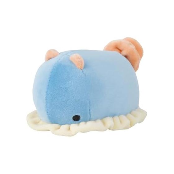 Ribuhaato Mascot Marshmallow Aquamie Sea Slug (Total length approx. 11cm) Plush Toy Fluffy 28210-65