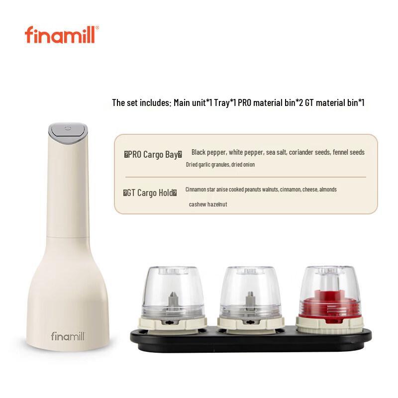 Finamill Quick-Snap Electric Spice Grinder