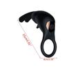 Rabbit Ears   10 Modes Rechargeable Vibrating  Ring Men  Rings