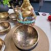 Full Moon Handmade Nepal Singing Bowl - Thickened Copper for Meditation and Yoga