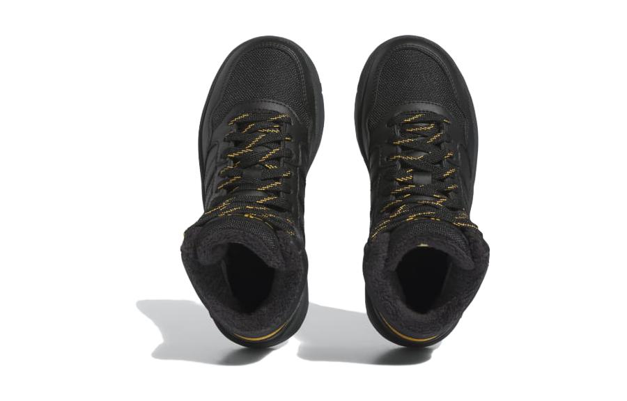Adidas Hoops 3.0 Mid J 'Black Preloved Yellow'