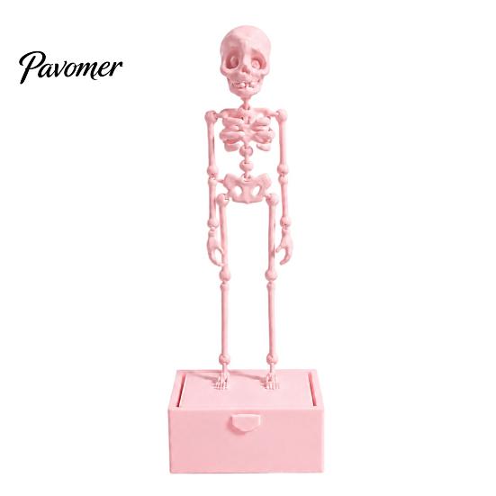 Paesaggio Horror Sottomarino Decorazione Scheletro Danzante Aeratore Acquario con Articolazioni Mobili per Decorazioni Acquario di Halloween, Accessori Spettrali
