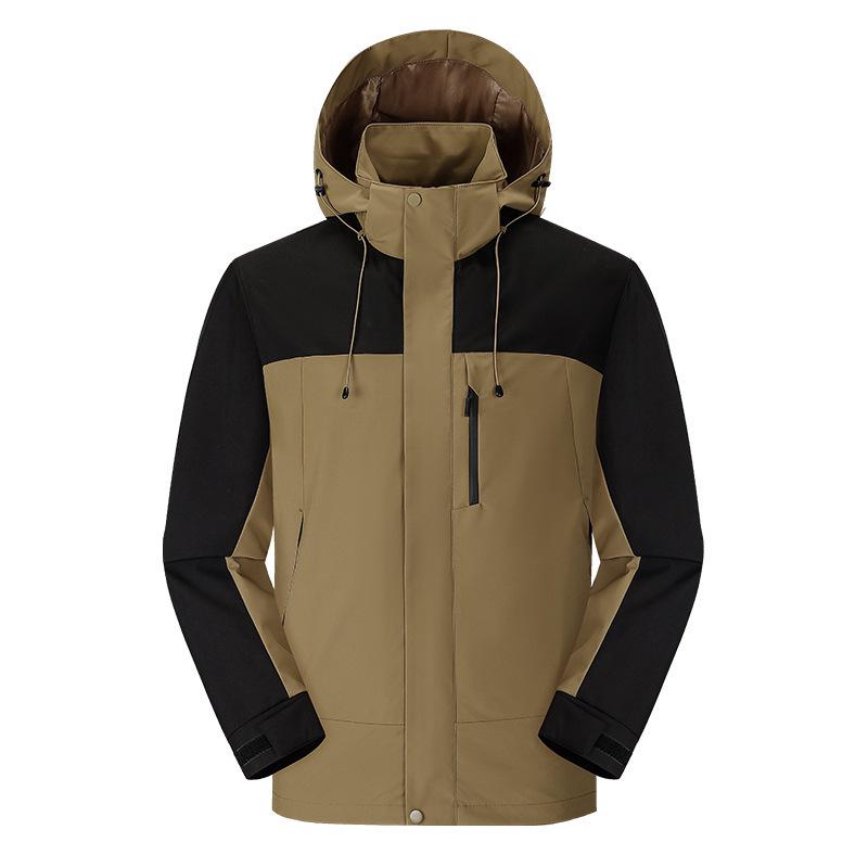 2024 Bei Jia Unisex Waterproof Windbreaker Jacket - Trendy Spring & Autumn Casual Coat for Couples