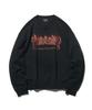 Treasure Flame Logo Sweatshirt Black