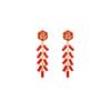 Good Luck New Year Earrings Zinc Zinc Alloy Jewelry Accessories Chinese Style Earrings  Earring Pendant