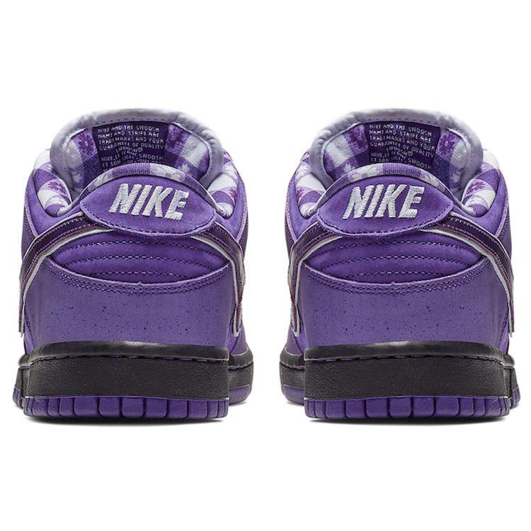Concepts X Nike Dunk Low SB Purple Lobster Unisex Sneakers Voltage-Purple Court-Purple-Voltage-Purple BV1310-555