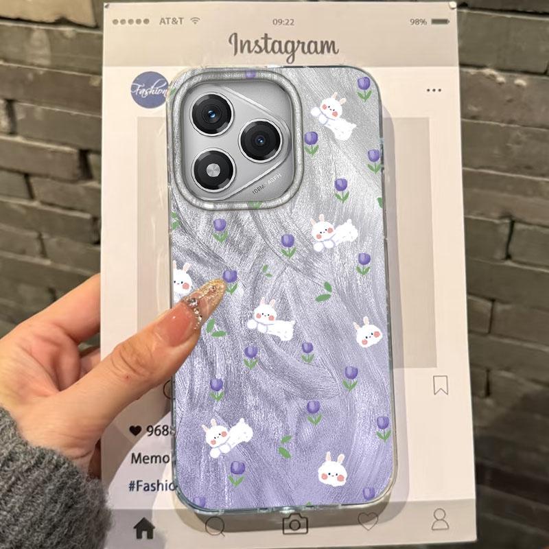 Cute Cartoon Cat Dolphin Girls Case For Honor 400 Pro X9c Magic7 Magic6 200 Lite Smart X9a X8a X8b X8c X7c X6c X8 Fundas Cover