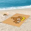 Rilakkuma Beach Towel Soft Microfiber Quick Dry Absorbent Quick Towels For Yoga