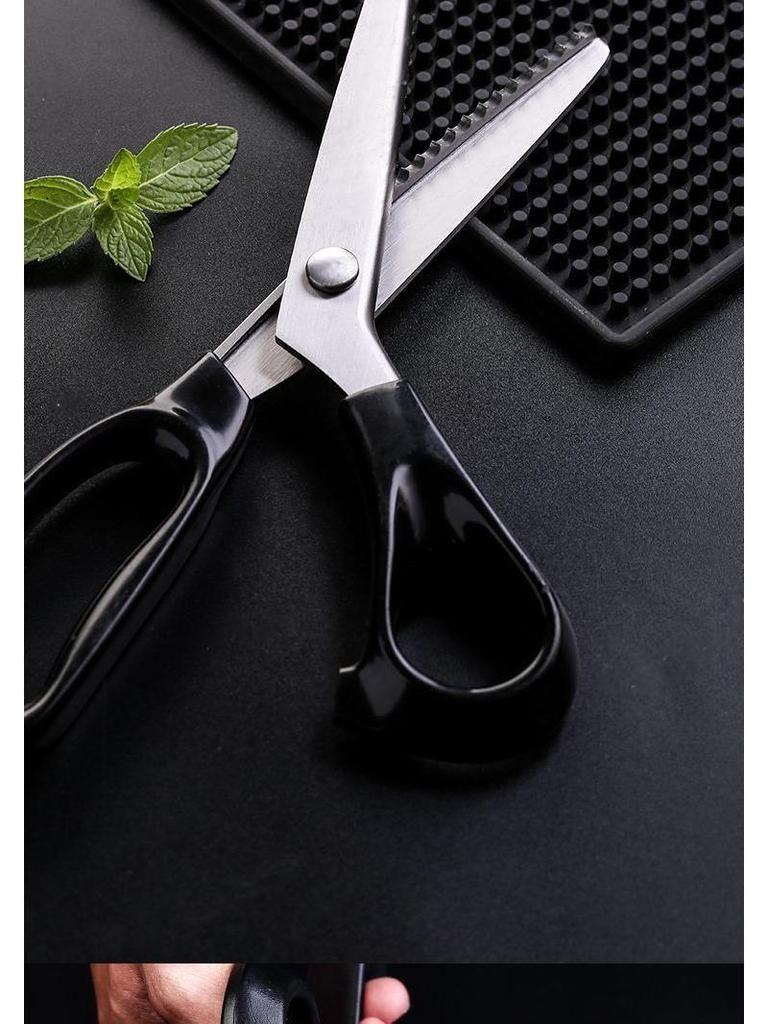 Stainless Steel Serrated Edge Cocktail Decoration Scissors