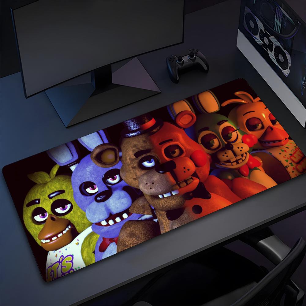 Fnaf F-FiveS-nights-At-Freddys Mauspads Hohe Qualität Natürlicher Gummi Mauspads Das Professionellste Waschbare Laptop-Mauspads