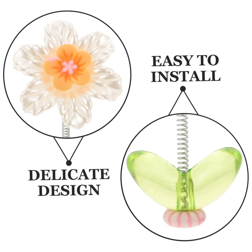 PENIKOKO 5 Pcs Dashboard Decor Floral Decor Ornament Decoration Kaha