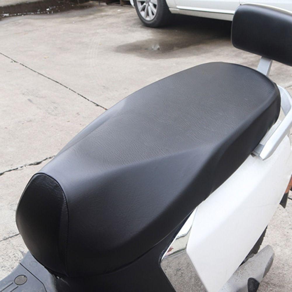 Breathable Electric Bicycle Seat Cover Elastic Sunscreen Seat Cover  Weather Protection