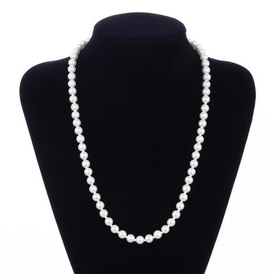 Elegant Women Faux Pearl Necklace Long Sweater Chain Party Wedding Jewelry Gift