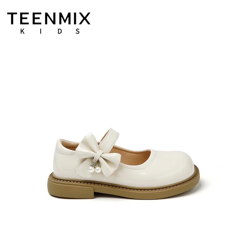 TEENMIX Girls' Bow Soft Sole Princess Shoes