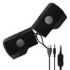 PC Computer Speakers External Clip On Computer Speakers USB Powered Wired Multimedia Mini Soundbar For Computer Laptop Speakers