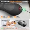 3 in 1 Upadate Rechargeable Electric Lumbar Support Pillow with Adjustable Height for Bed and Chair,Back Massager with Heat