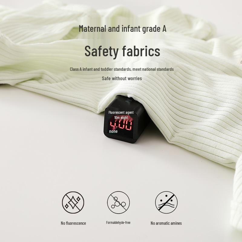 Sommarbabybodys: Klass A Kortärmad Tunn Body Pyjamas med Haremsbyxor