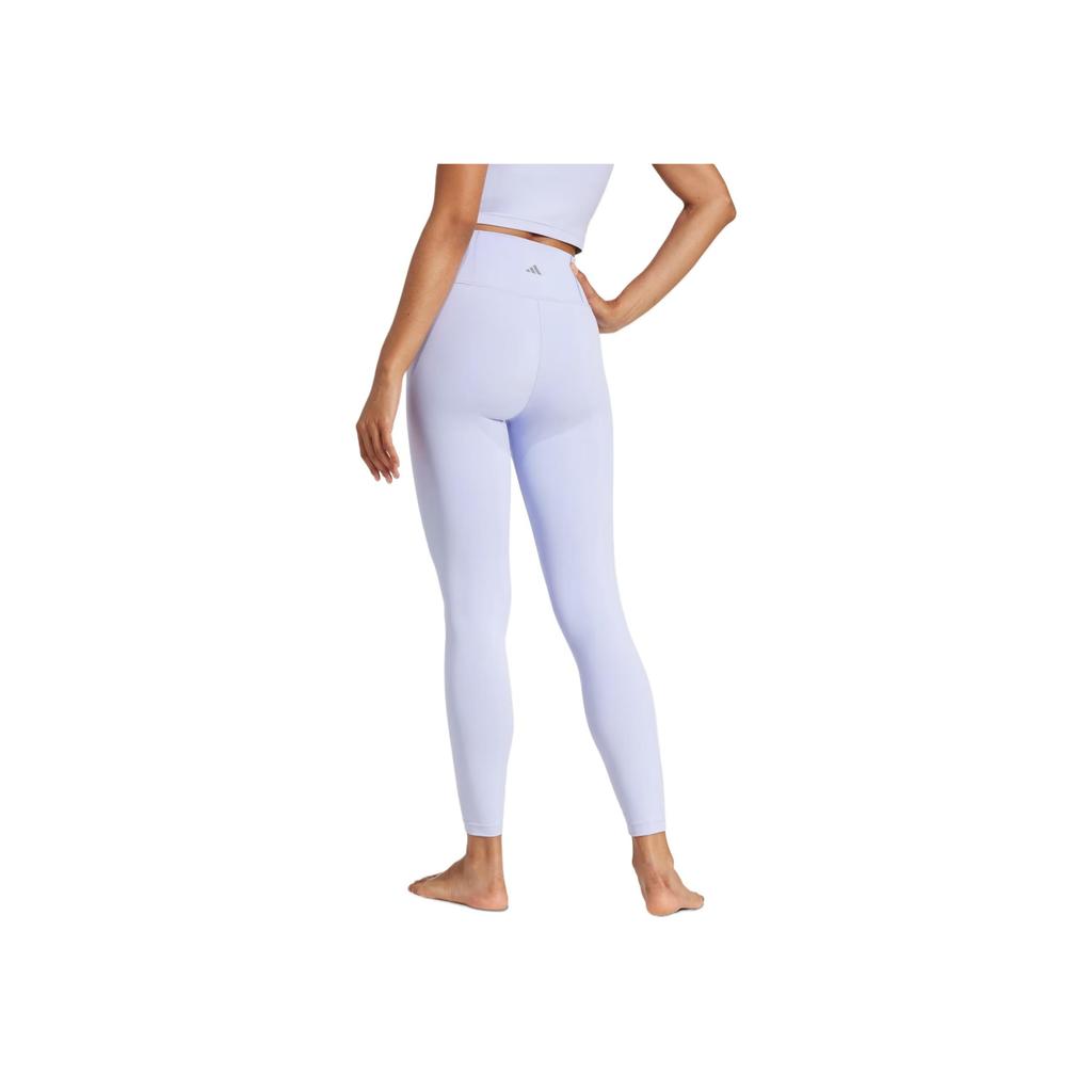 adidas All Me Comfortable Skin-Friendly Dry Breathable Sports Long Pants Women Bottoms Purple JI8357