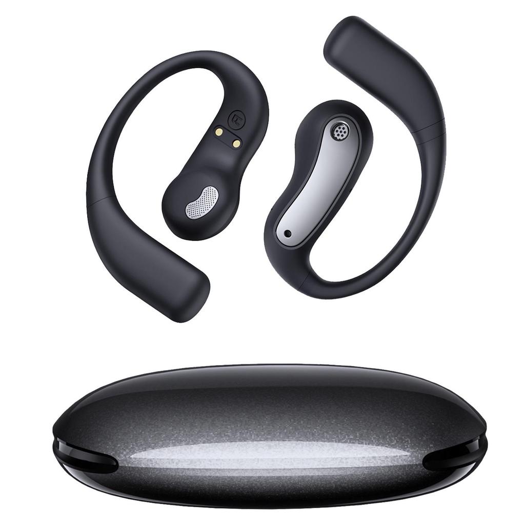 JM37 Wireless Ear Hook Earphones: Digital Bluetooth, Non-In-Ear, Noise Cancelling, AI Smart Translation, Sports Design