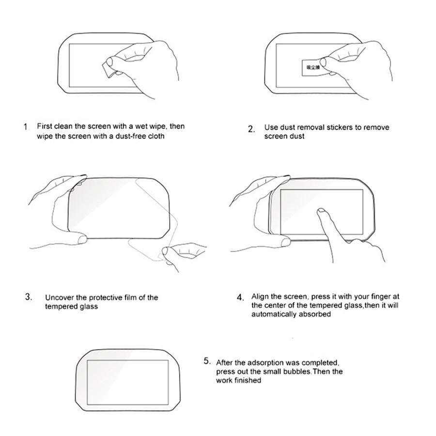 Cluster Scratch Protection Film Screen Protector
