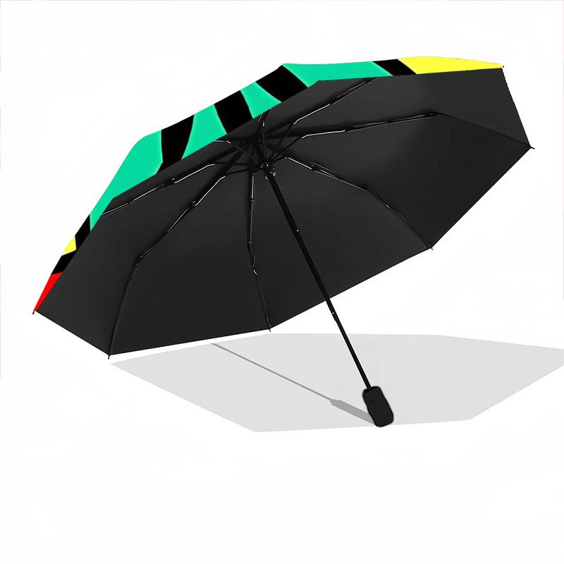1PC Colorful Mandala Pattern Personality Umbrella with 8 Frames, Automatic Open, Durable Frame, Quality Craftsmanship yy250912073