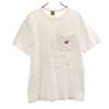 Made In Japan Bird Print Bag Short Sleeve T-shirt S Poke T Men's Used