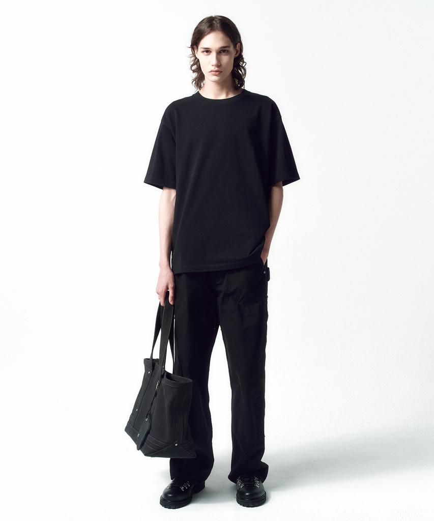 INSILENCE Back Print Logo T-Shirt Black