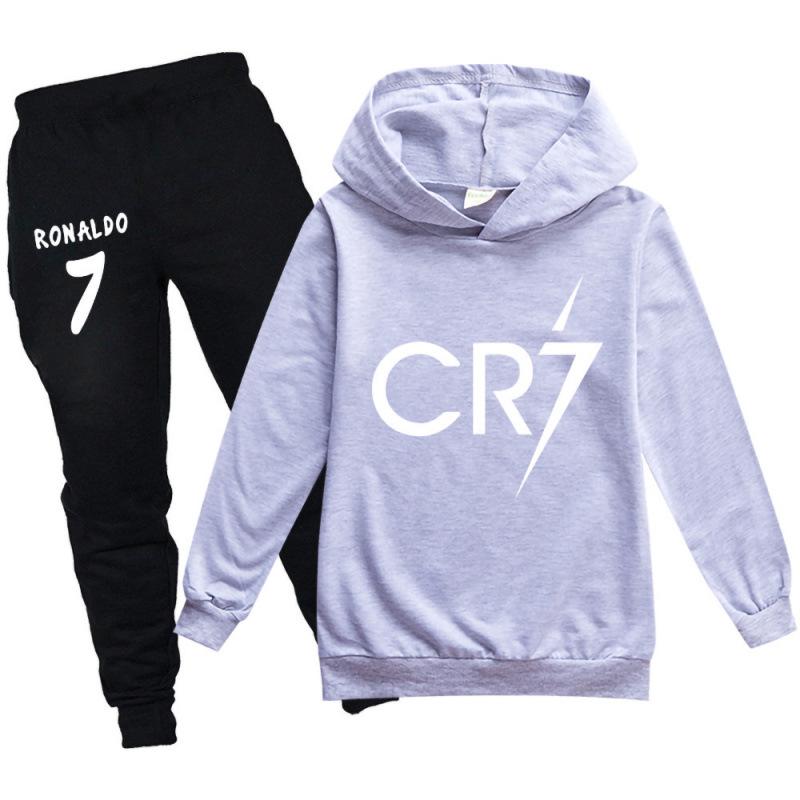 Children's Fleece Hoodie & Trousers Set (Sizes 100-160) - 2 Warm Sets