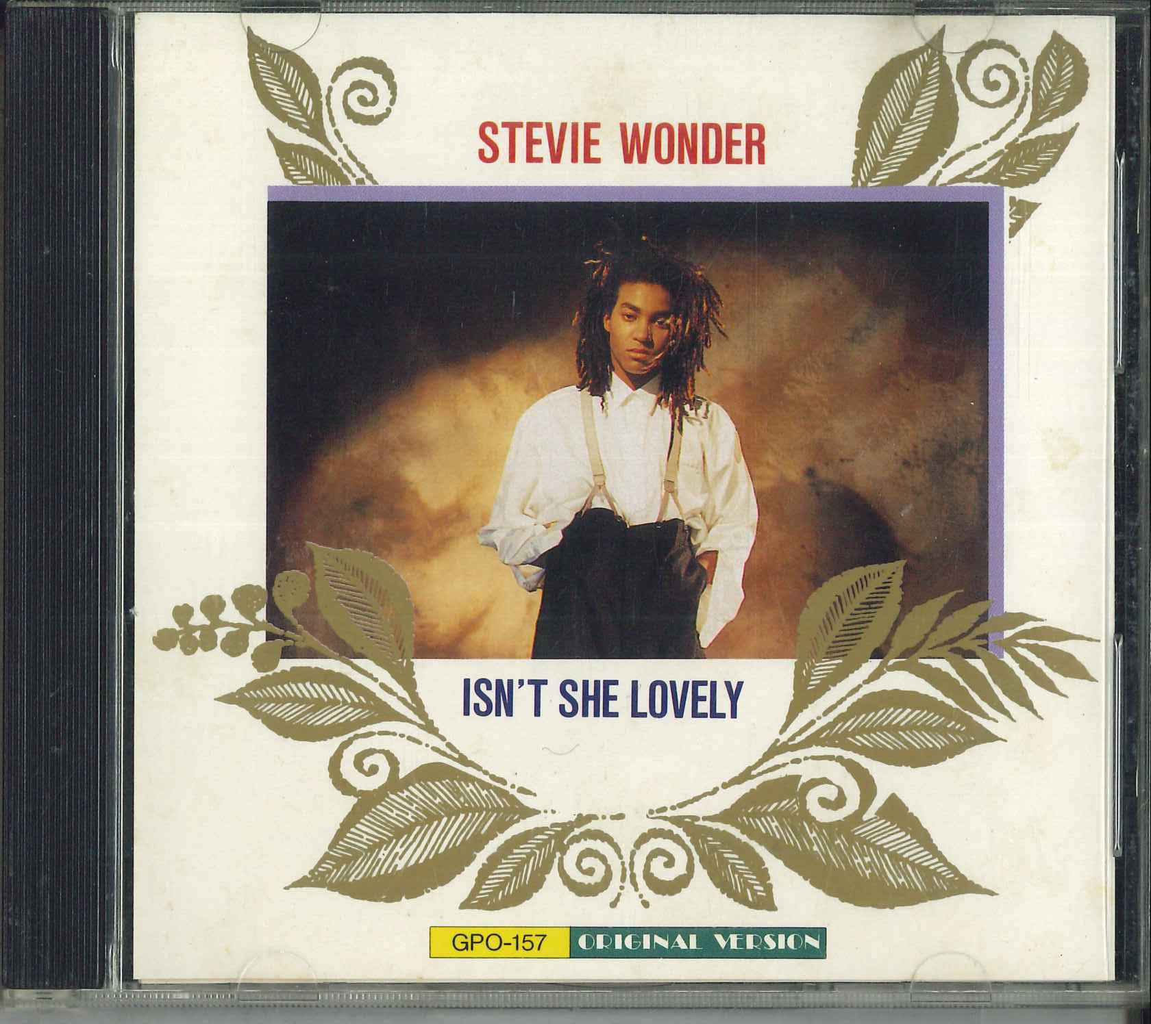 

CD STEVIE WONDER - Isn t She Lovely GPO157 НЕ НА ЛЕЙБЛЕ Япония Рэп и хип-хоп/R&B Б/У