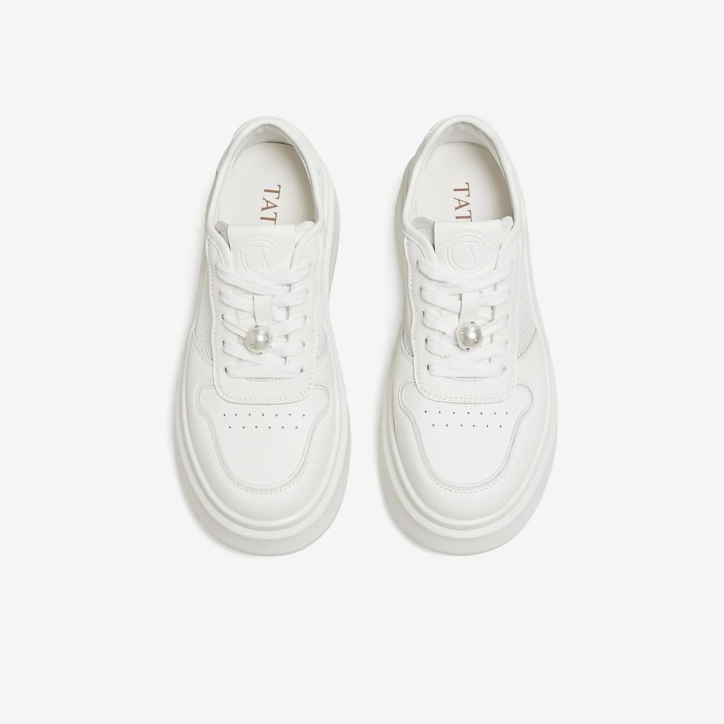 TATA/She's 2026 Summer Shopping Mall Same Fashionable, Casual, Versatile Thick Soled Board Shoes