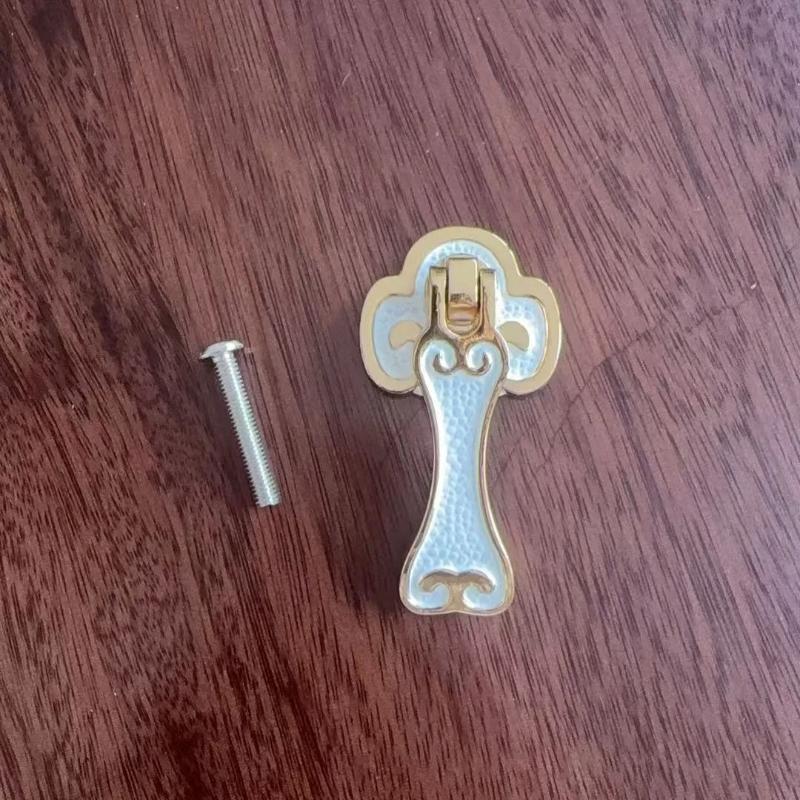 1PC Luxury Single Hole Cabinet Handle - Kitchen Drawer Pull, Wardrobe Door Knob, Furniture Hardware