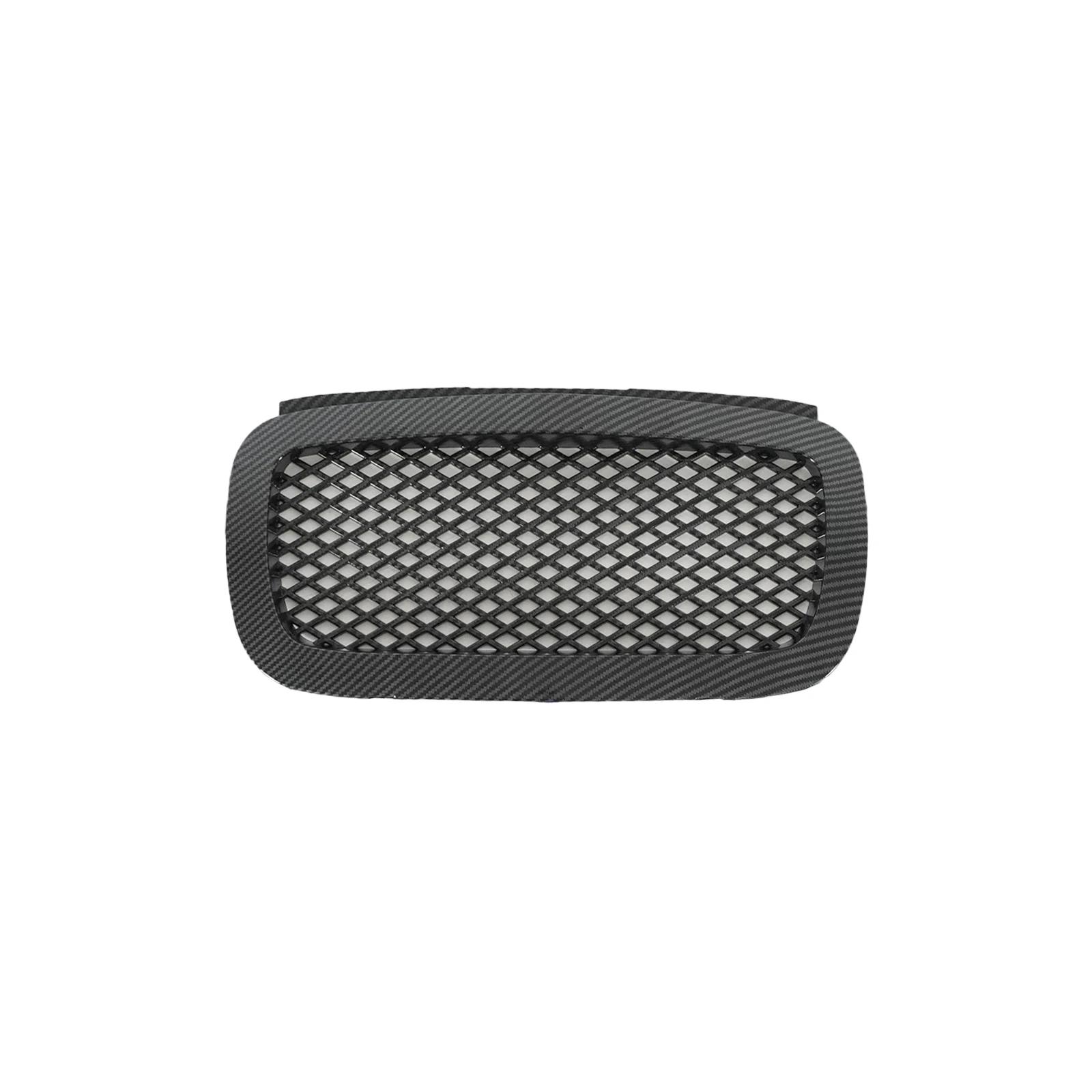 Car Front Bumper Air Intake Cooling Duct Grille For Chevrolet Corvette C5 1997-2004 Glossy Black /Carbon Fiber Style Accessories Carbon Fiber Style