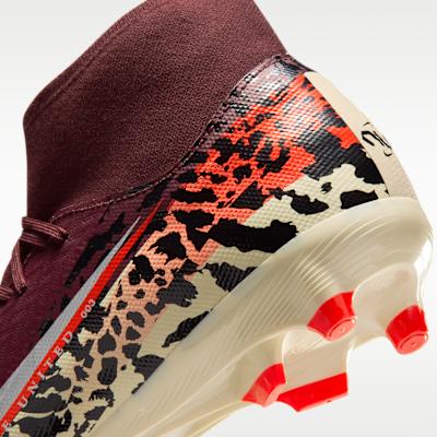 Nike United Mercurial Superfly 10 Academy MG High 'Burgundy Crush Univ