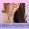 Gin no Sanrio Limited Edition Kuromi Earrings 2P both Sterling Silver 925 Kuromi Goods for Women [Shinjuku Kura] (for ears)