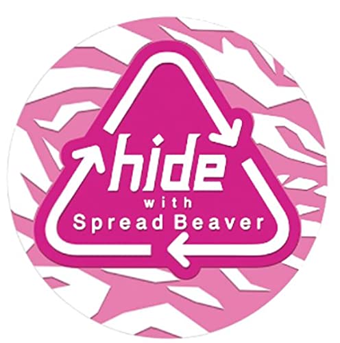 

hide (X JAPAN) 2021 The 23rd Memorial PSYCHOVISION hide MUSEUM Since 2000 Official Merchandise Rubber Coaster [Pink]