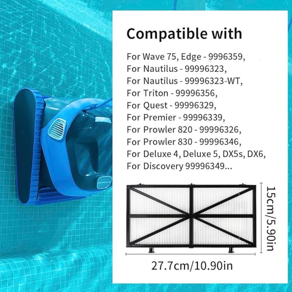 9991425-R4 Filtro Ultra Fine Compatibile con Pulitori Robotici per Piscina Dolphin Premier, DX6, Deluxe 4, Deluxe 5, DLX4, DLX5, DX5S
