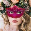 Venetian Masquerade Mask Women Eye Mask Cosplay Prom Props Nightclub Face Mask Party Needs Accessory