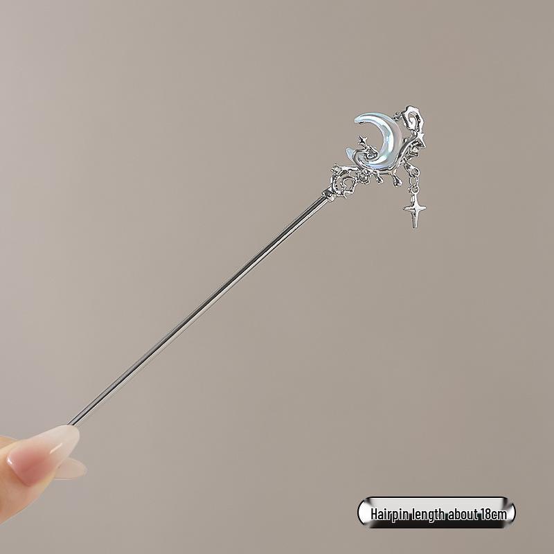 Vintage Chinese Style Hairpin for Updos - Elegant Retro Hair Stick with Tassel for Qipao