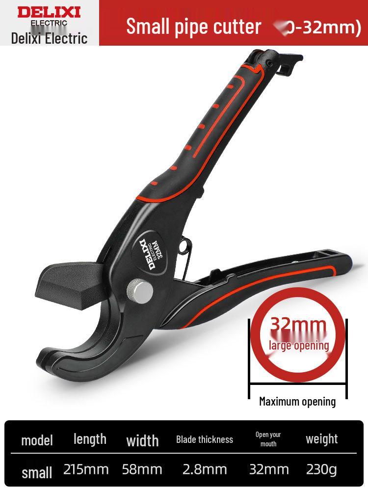 Delixi Elektrischer Rohrschneider: PPR, PVC, PE, Heißschmelzschere