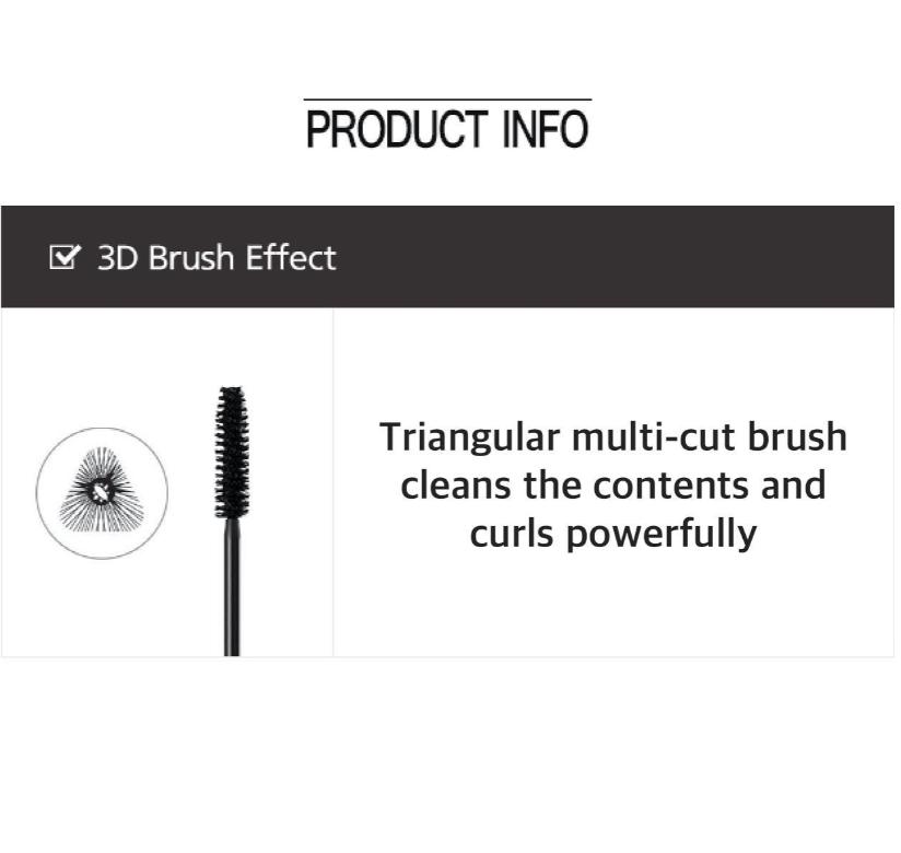 MISSHA 3D Mascara Black 7g
